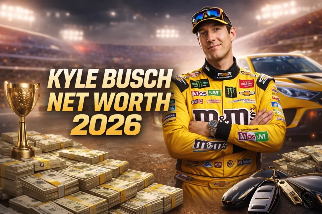 kyle busch net worth