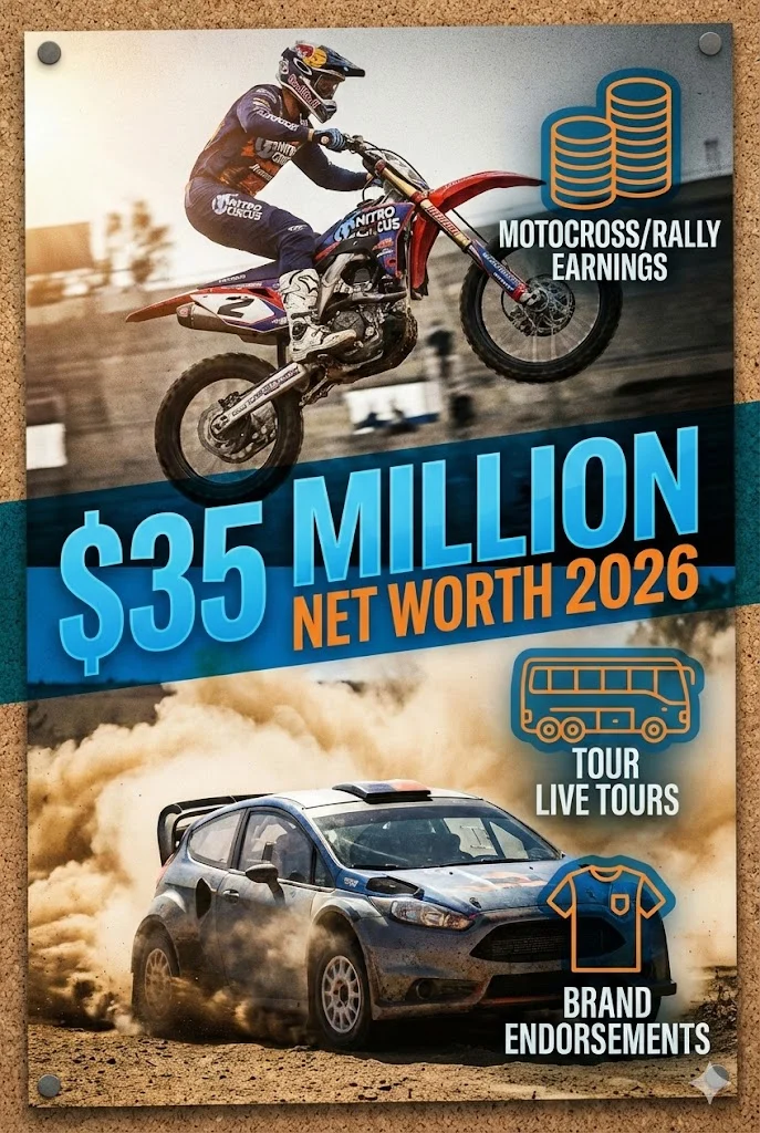 travis pastrana net worth