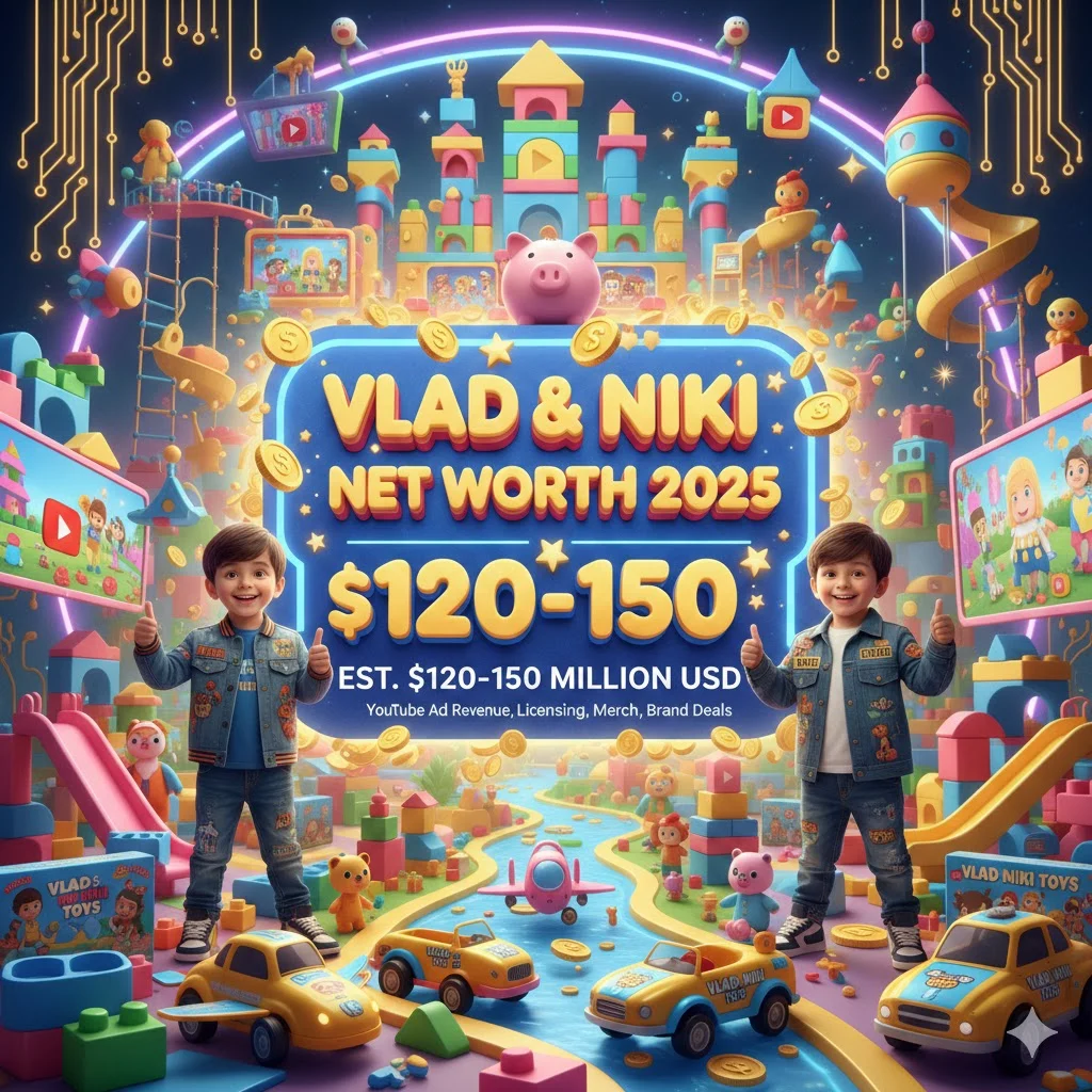 vlad and niki net worth