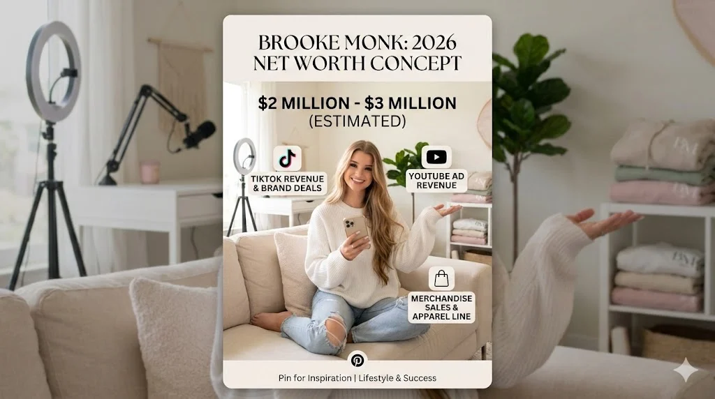 Brooke Monk net worth