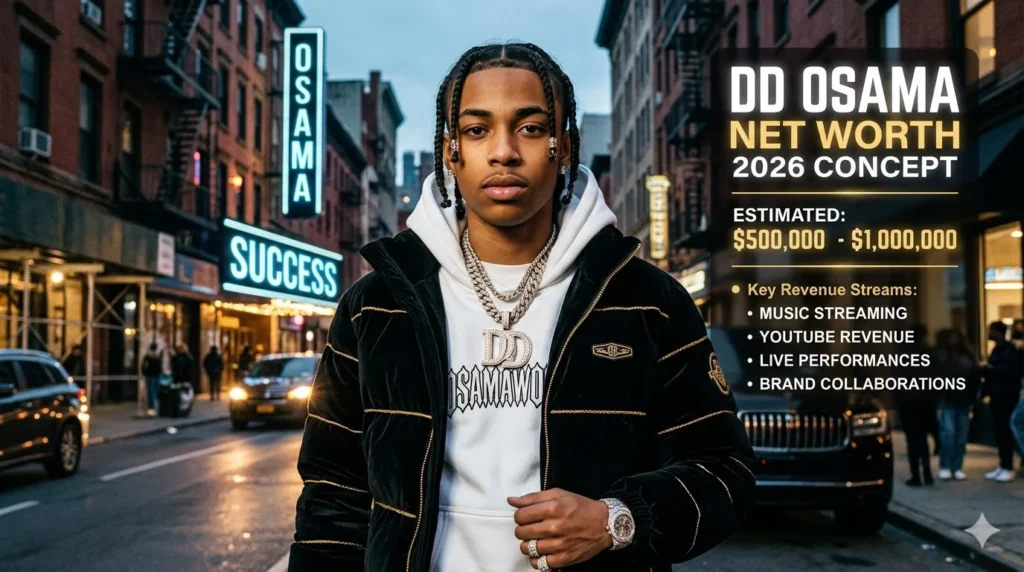 DD Osama net worth