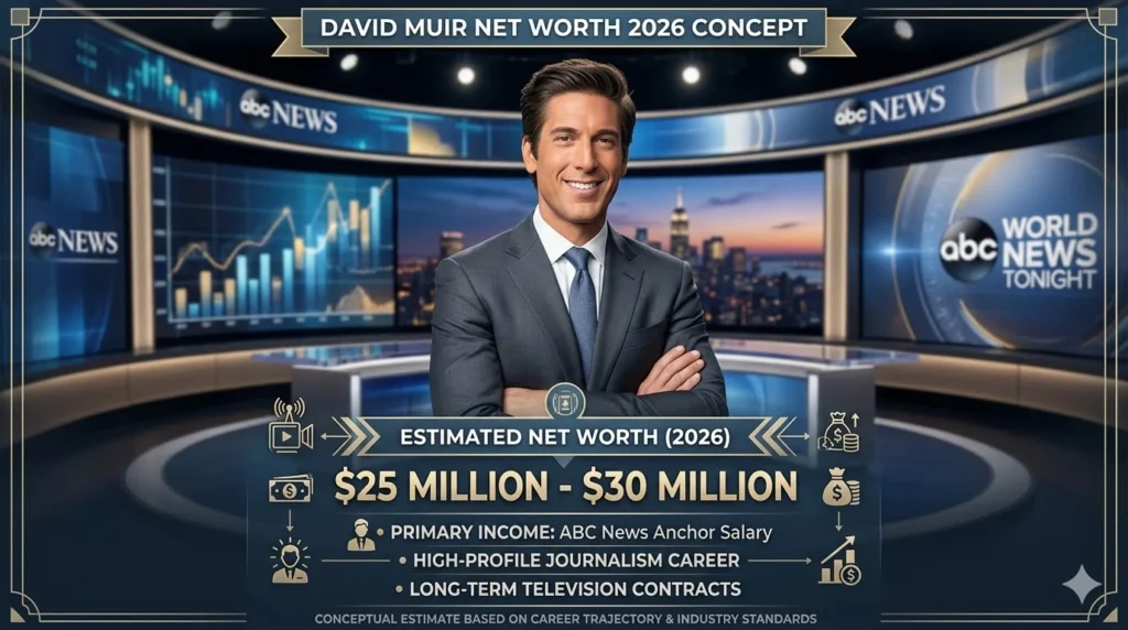 Discover David Muir net worth