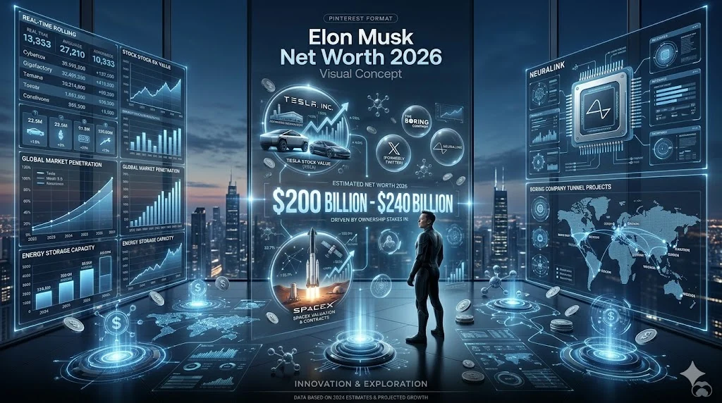 Elon Musk net worth