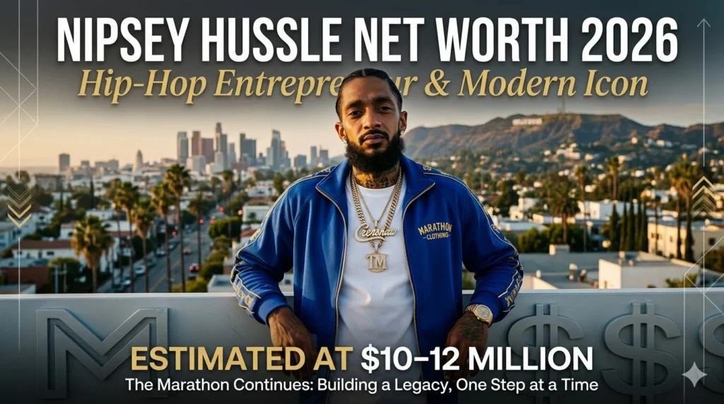 Nipsey Hussle net worth