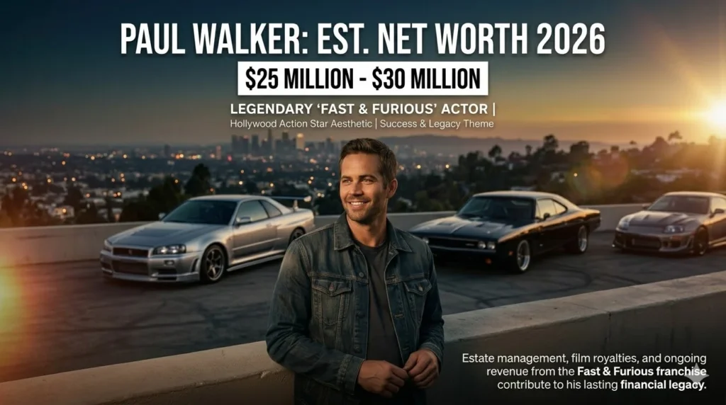 Paul Walker net worth