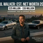 Paul Walker net worth