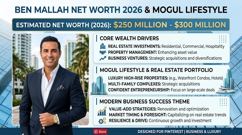 Ben Mallah net worth