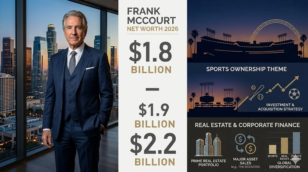 Frank McCourt net worth