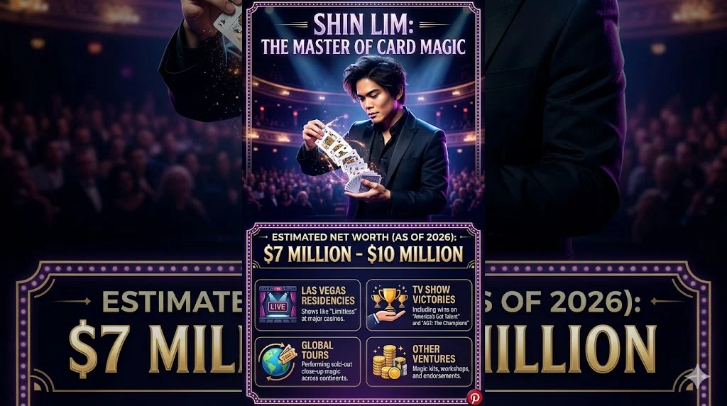 shin lim net worth