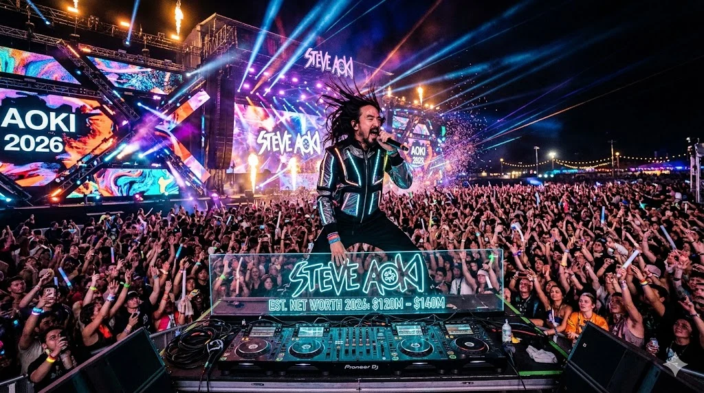 Steve Aoki Net Worth 2026: Income, Assets & Earnings