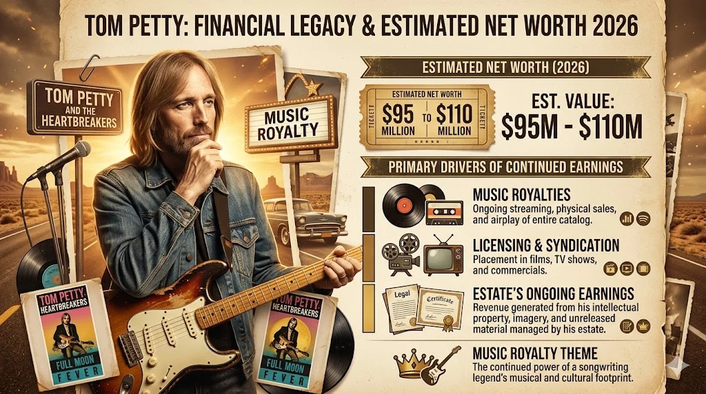 tom petty net worth